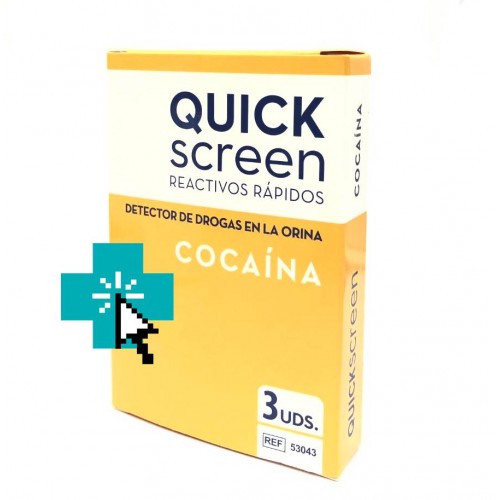 Quickscreen Prueba de drogas de cocaína - Tiras de prueba de orina de un  solo panel para prueba de cocaína, kit de prueba rápida de drogas de  cocaína