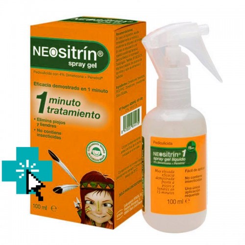 Neositrin Spray Gel elimina Piojos 100 ml