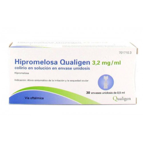 Hipromelosa Qualigen 30 unidosis