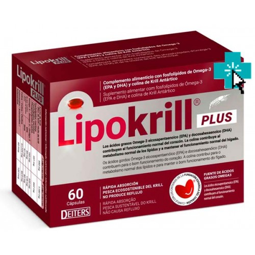 Lipokrill Plus 60 cápsulas