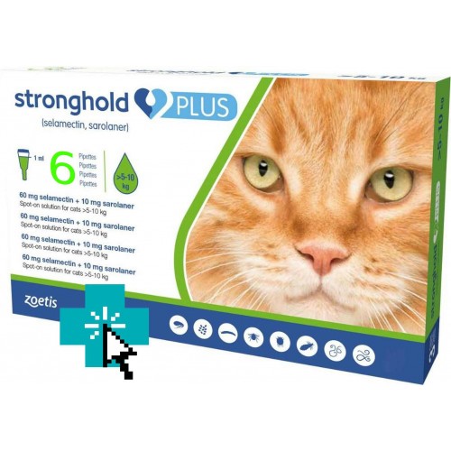 Stronghold Plus Gatos 5-10 kg